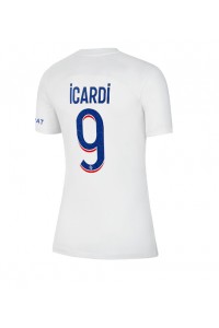 Paris Saint-Germain Mauro Icardi #9 Voetbaltruitje 3e tenue Dames 2022-23 Korte Mouw